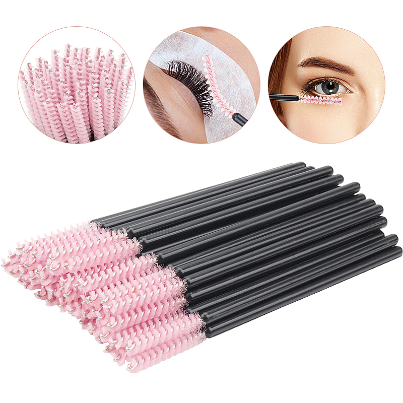 50Pcs Disposable Eyelash Brush - Micro Brush Applicator บทวิจารณ์และราคา