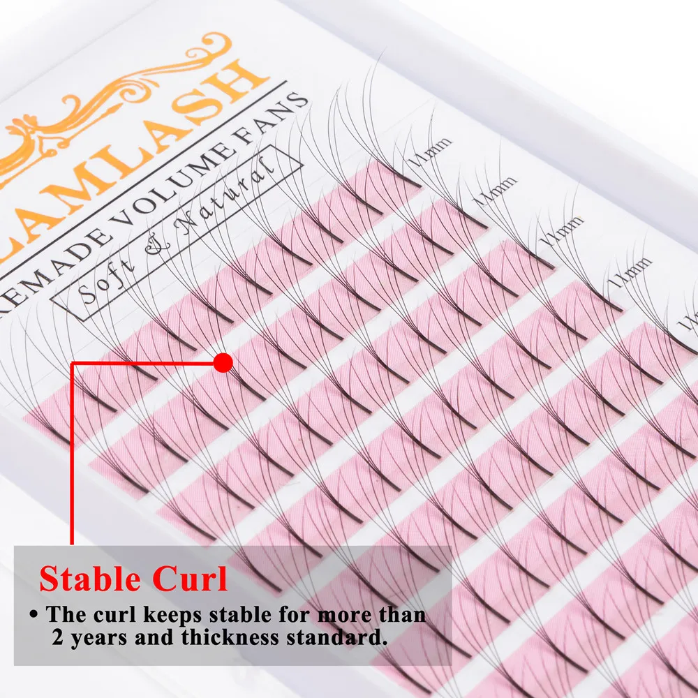 GLAMLASH 2D-6D premade ปริมาณแ - Eyelash Extension Korea Natural บทวิจารณ์และราคา