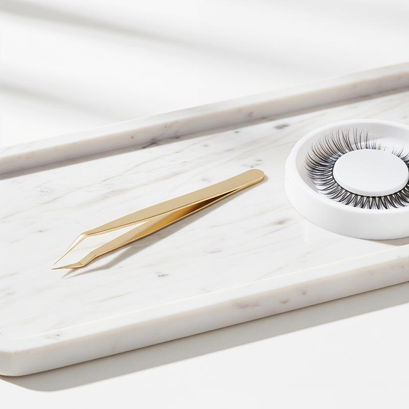 แหนบต่อขนตาสแตนเลส 1 ชุด ด้ามย - Eyelash Extension Home Service บทวิจารณ์และราคา