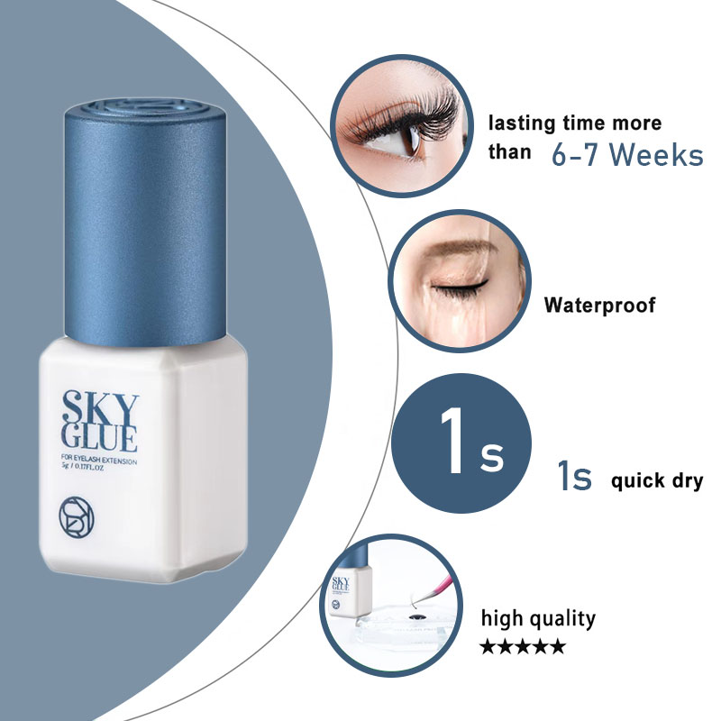 10 ขวด SKY กาวสําหรับ Eyelash  - Eyelash Extension Korea บทวิจารณ์และราคา