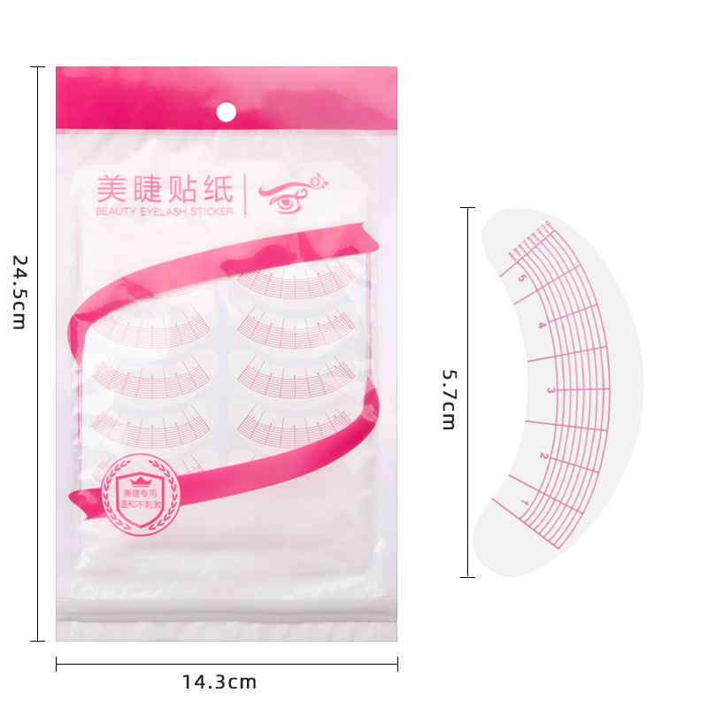 70 คู่ Eyelash Mapping สติกเกอ - Lash Mapping Sticker บทวิจารณ์และราคา