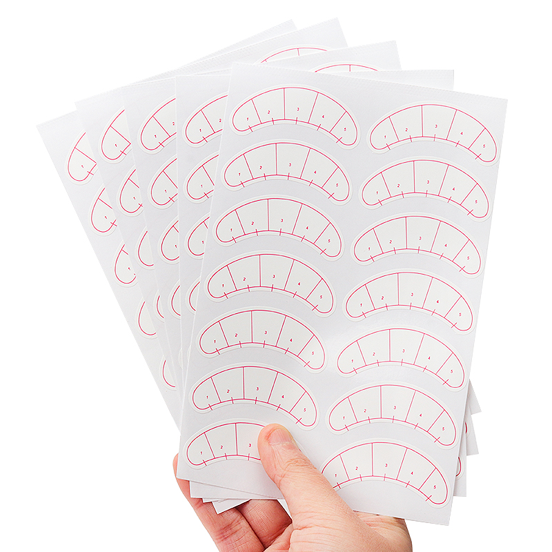 70 คู่ Eyelash Mapping สติกเกอ - Lash Mapping Sticker บทวิจารณ์และราคา