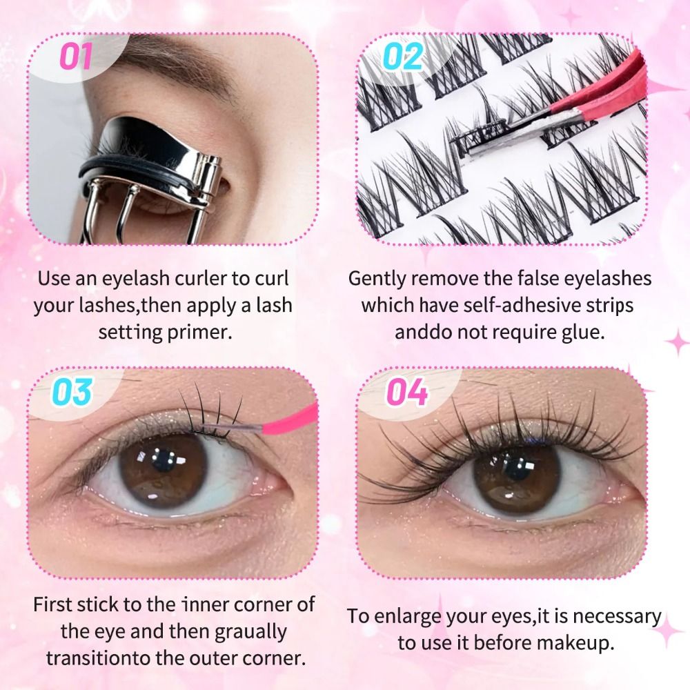 ขนตาปลอมแบบติดเอง 24 แถว ความย - Eyelash Extension No 8 บทวิจารณ์และราคา