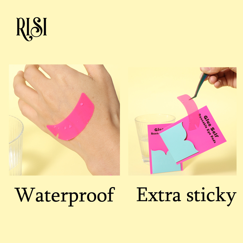 RISI Super Sticky ซิลิโคน Eye  - Eyelash Extension Guide บทวิจารณ์และราคา