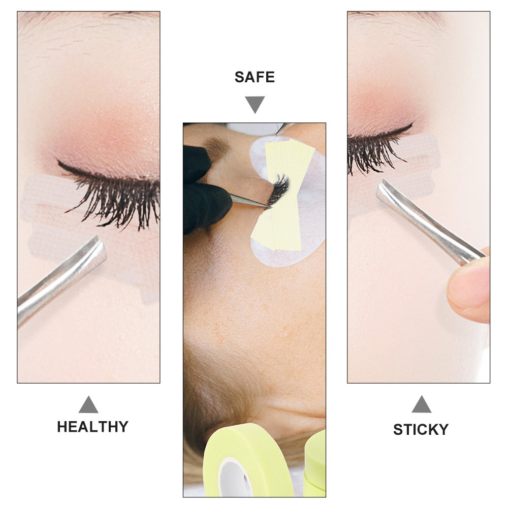 เทปติดขนตาแบบระบายอากาศ 6 ม้วน - Eyelash Extension Is Safe บทวิจารณ์และราคา