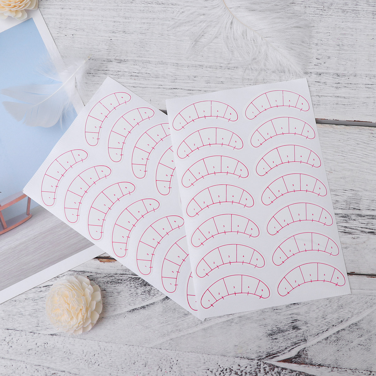 สติกเกอร์แยกขนตา 1 แพ็ค สำหรับ - Eyelash Extension Is Safe บทวิจารณ์และราคา