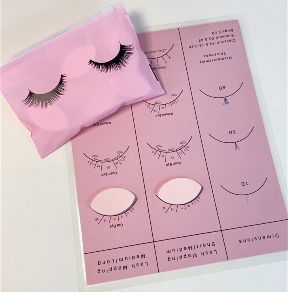 เริ่มต้น Lash แผนที่แผนภูมิ Wi - Lash Mapping Sticker บทวิจารณ์และราคา
