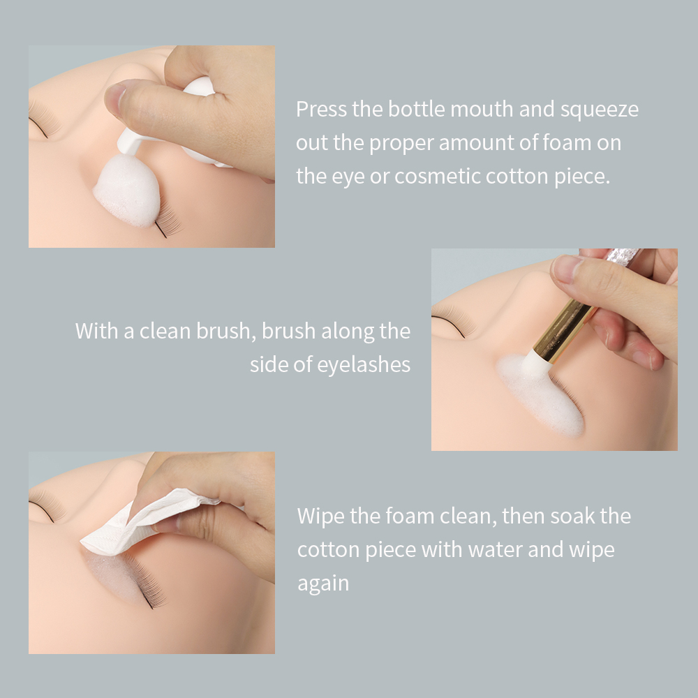 แชมพูทำความสะอาดขนตา GLAMLASH  - Eyelash Extension Wash Kit บทวิจารณ์และราคา