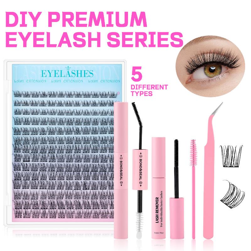 ชุดต่อขนตา DIY สุดหรู สำหรับขน - Eyelash Extension Is Safe บทวิจารณ์และราคา