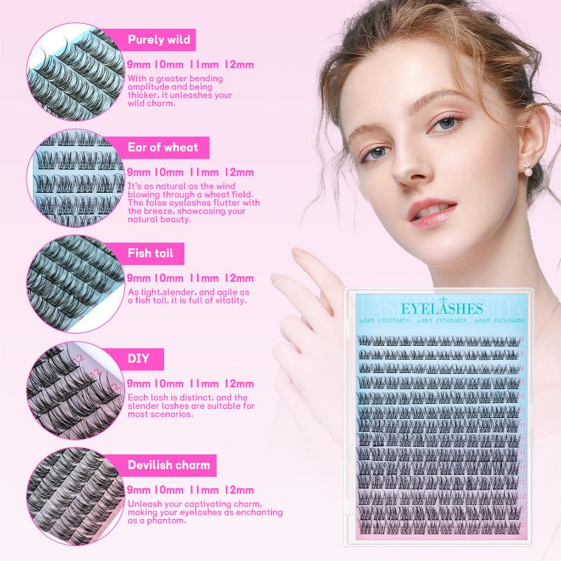 ชุดต่อขนตา DIY สุดหรู สำหรับขน - Eyelash Extension Is Safe บทวิจารณ์และราคา