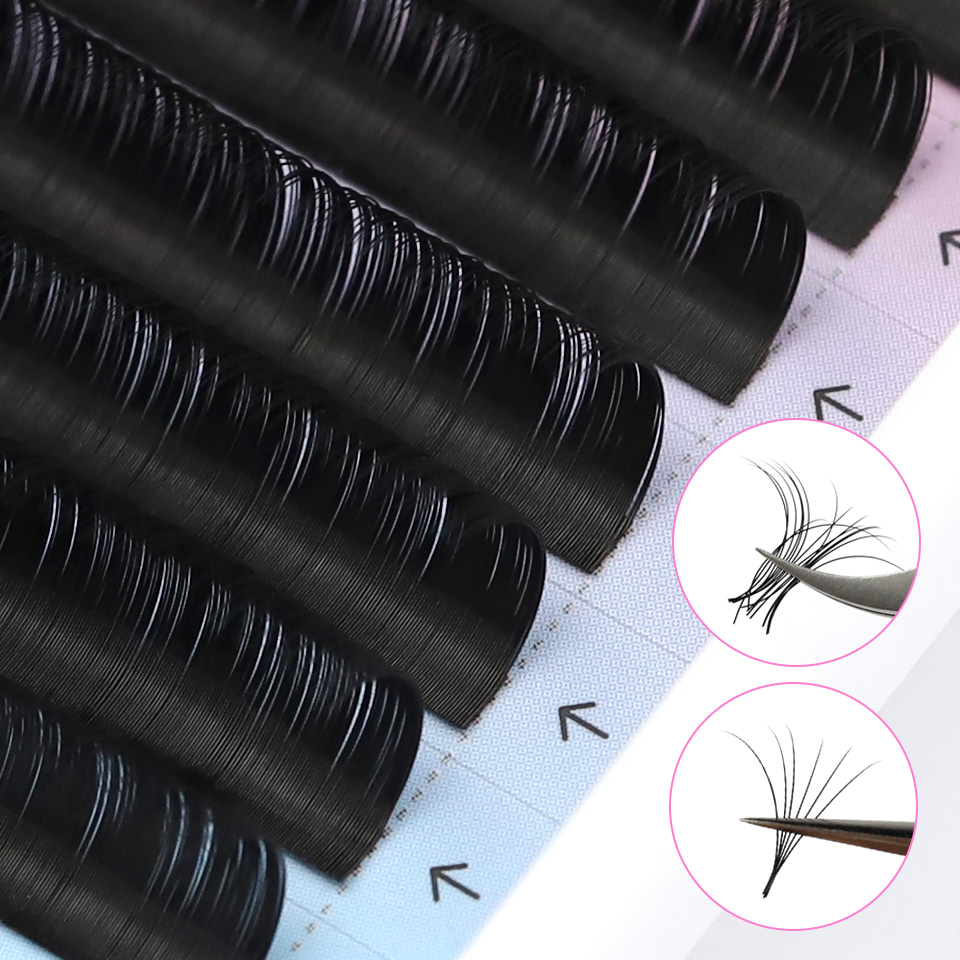 RUJADE 10 ถาด/lot ขายส่งขนตาปล - Eyelash Extension Korea Natural บทวิจารณ์และราคา