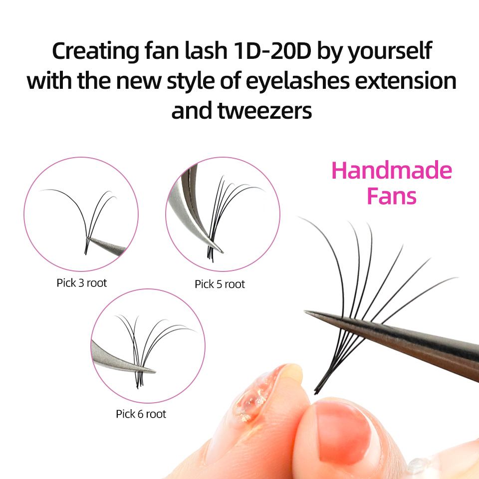 RUJADE 10 ถาด/lot ขายส่งขนตาปล - Eyelash Extension Korea Natural บทวิจารณ์และราคา