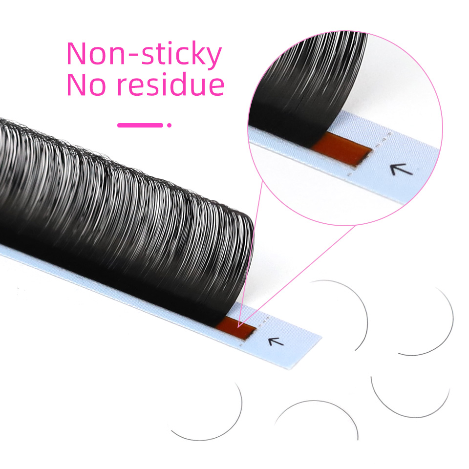 RUJADE 10 ถาด/lot ขายส่งขนตาปล - Eyelash Extension Korea Natural บทวิจารณ์และราคา