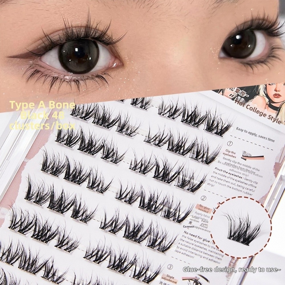 ขนตาปลอมแบบหนา 13 มม. สไตล์คอม - Eyelash Extension No 8 บทวิจารณ์และราคา