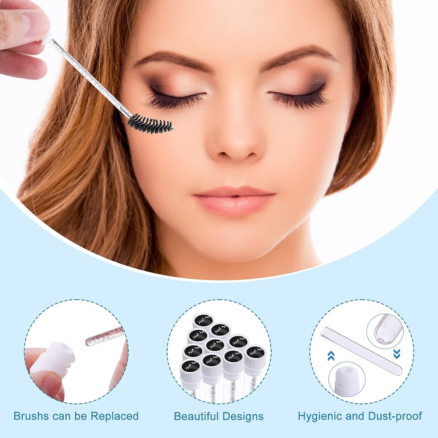 ชุดทำความสะอาดขนตาแชมพูขนตาแปร - Eyelash Extension Wash บทวิจารณ์และราคา