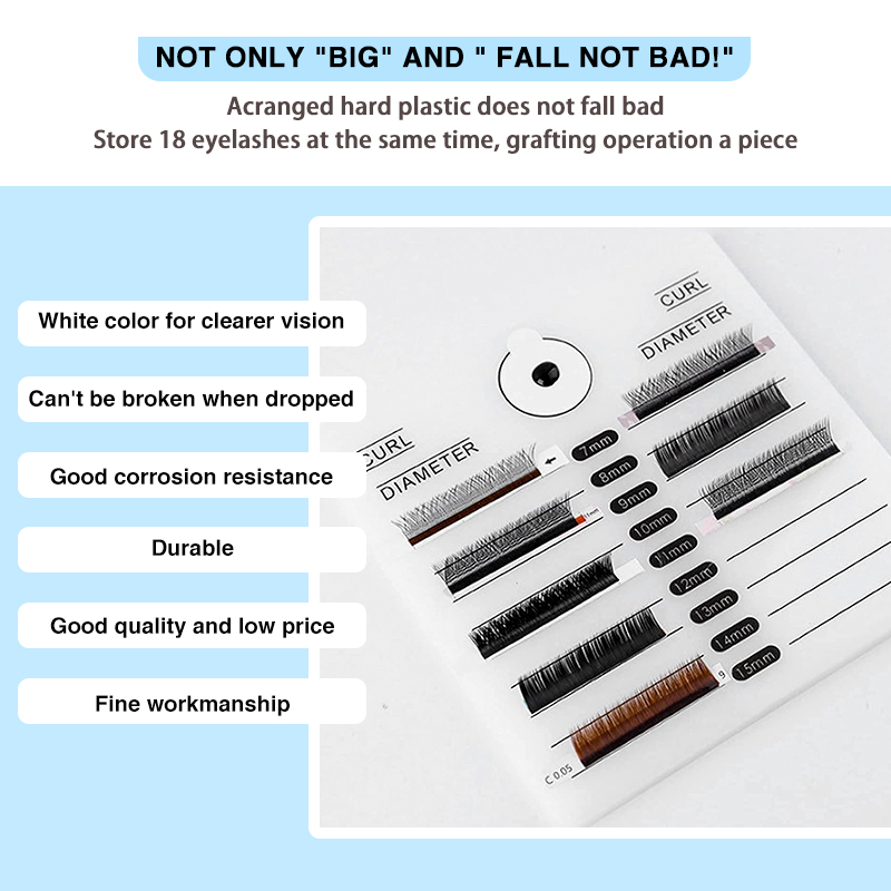 MASSA ใหม่ Grafting Eyelash ตา - Lash Tray Organizer บทวิจารณ์และราคา
