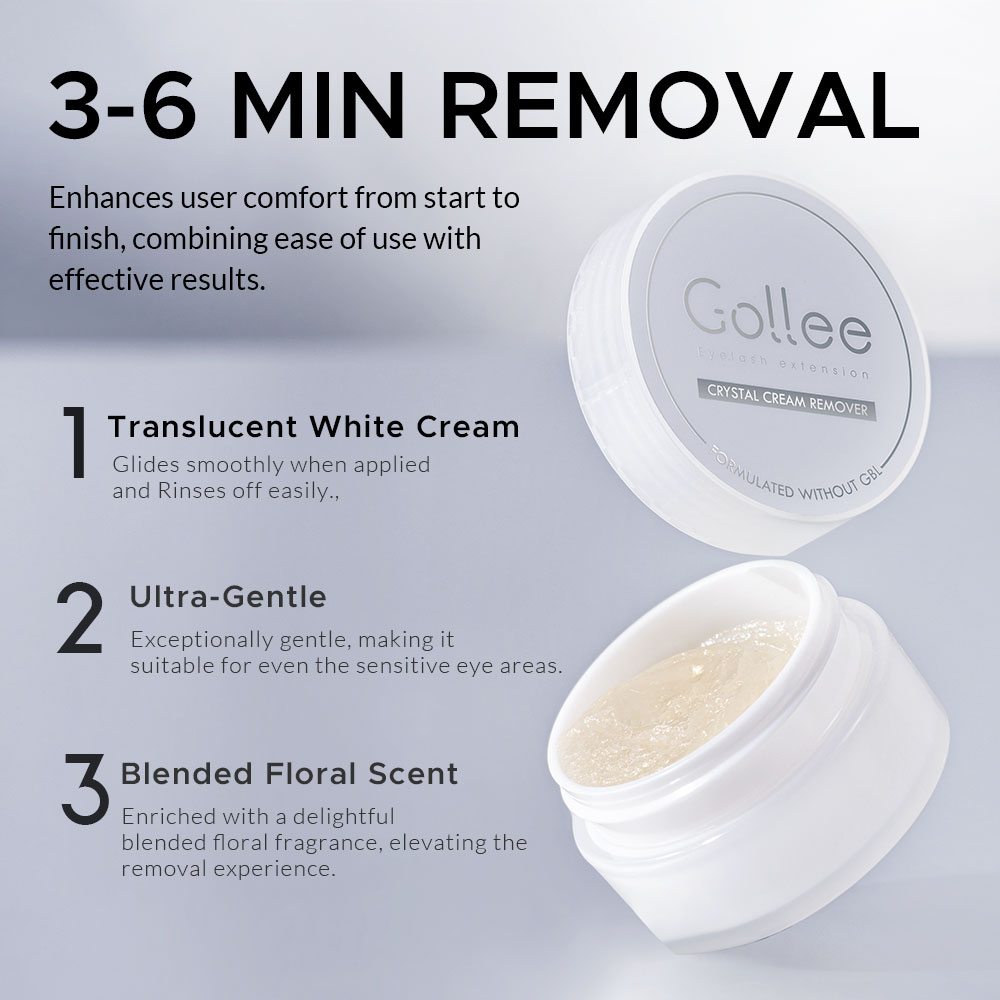 ครีมล้างกาวต่อขนตา Gollee 5/10 - Eyelash Extension Is Safe บทวิจารณ์และราคา
