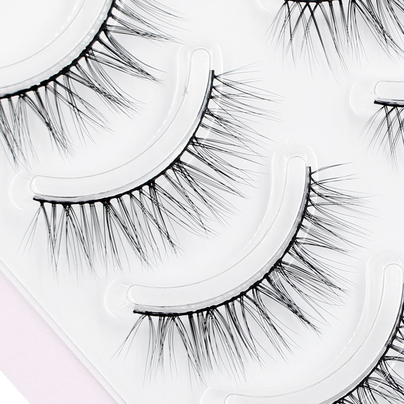 ใหม่ Lash ขนตาปลอม5คู่3D Japan - Eyelash Extension Korea Natural บทวิจารณ์และราคา