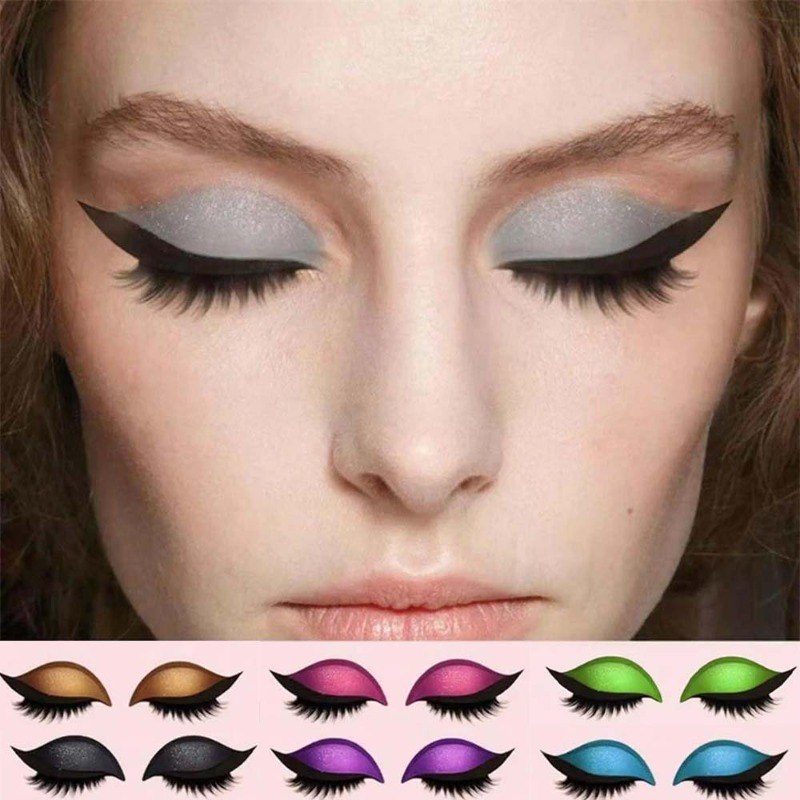 แผ่นแปะตาแบบใช้ซ้ำได้ 1/2 คู่  - Lash Mapping Sticker บทวิจารณ์และราคา