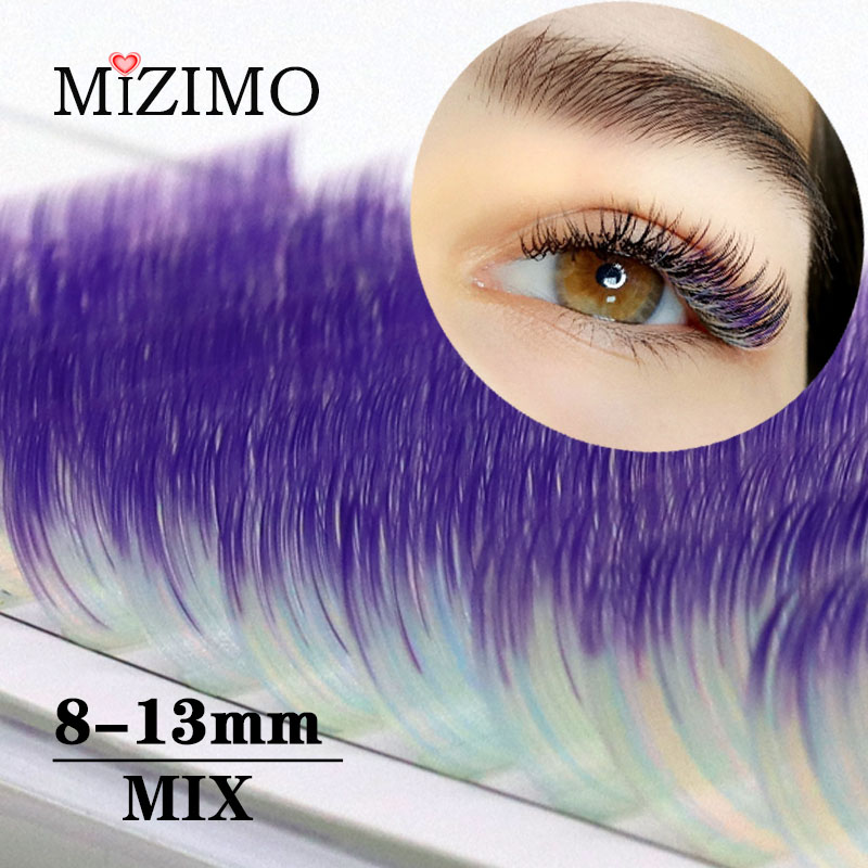 สีเดียว Grafted ขนตาปลอมความยา - Eyelash Extension Single Lash บทวิจารณ์และราคา