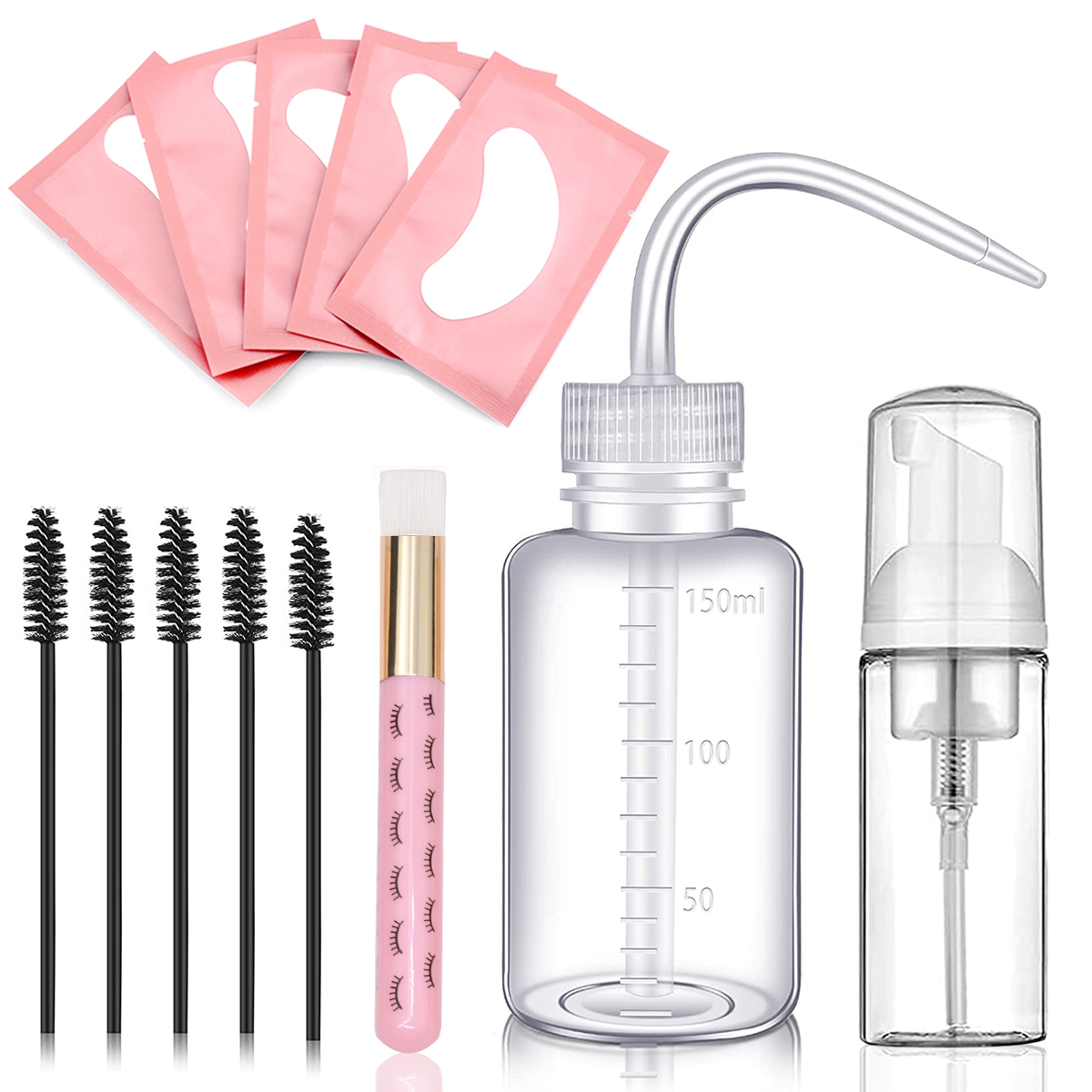 13 ชิ้น Eyelash Extension ชุดท - Eyelash Extension Wash Kit บทวิจารณ์และราคา