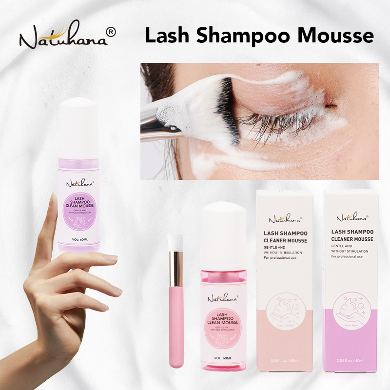 Natuhana 60ml Eyelash EXTENSIO - Eyelash Extension Wash Kit บทวิจารณ์และราคา