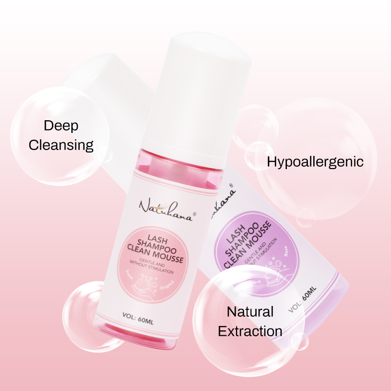 Natuhana 60ml Eyelash EXTENSIO - Eyelash Extension Wash Kit บทวิจารณ์และราคา