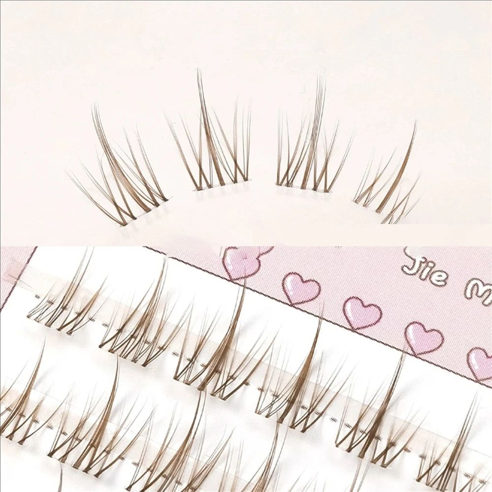 MJ สีน้ําตาล Sunflower ขนตาปลอ - Eyelash Extension In Chinese บทวิจารณ์และราคา