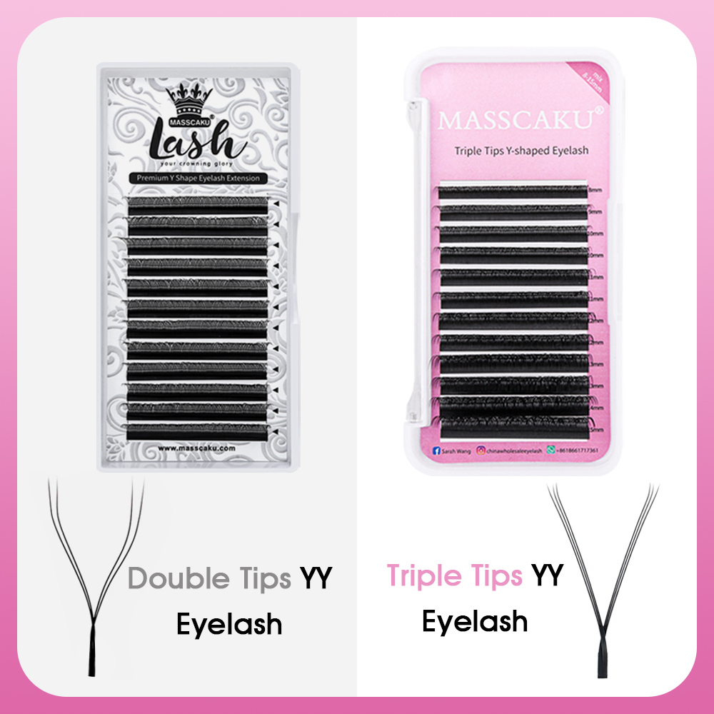 Masscaku ขนตาปลอม0.05มม. 0.07ม - Eyelash Extension Korea Natural บทวิจารณ์และราคา