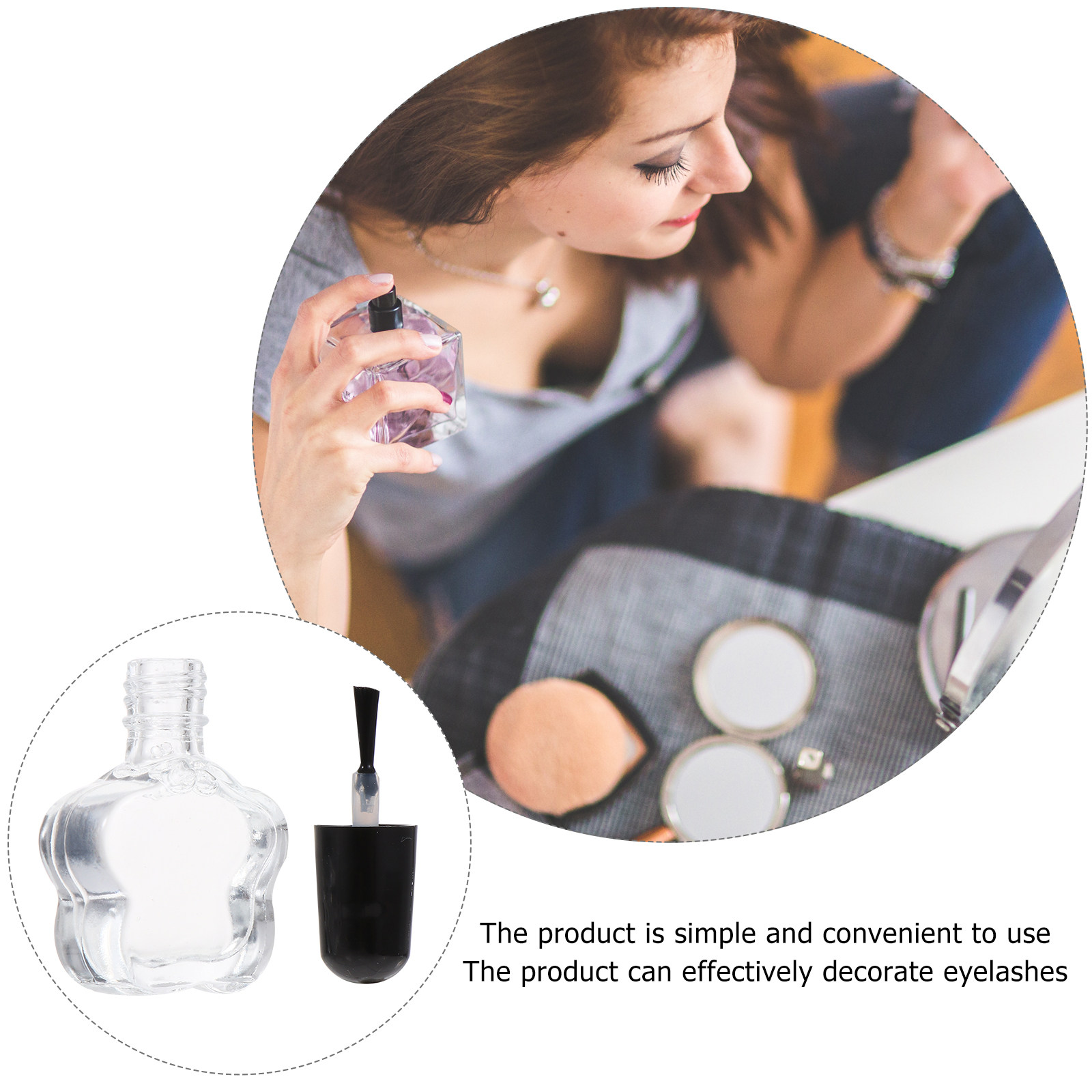3 ชิ้นกาวต่อขนตาปลอดภัยต่อผิว  - Eyelash Extension Is Safe บทวิจารณ์และราคา