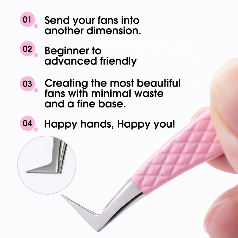 แหนบต่อขนตาความแม่นยำสูง พร้อม - Isolation Tweezer Curved บทวิจารณ์และราคา
