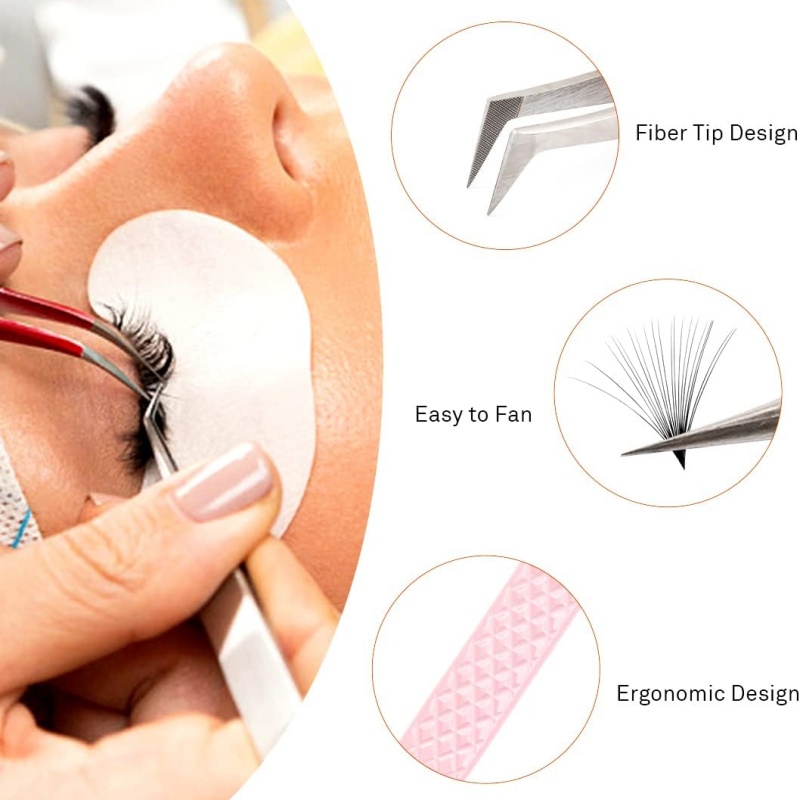 แหนบต่อขนตาความแม่นยำสูง พร้อม - Isolation Tweezer Curved บทวิจารณ์และราคา