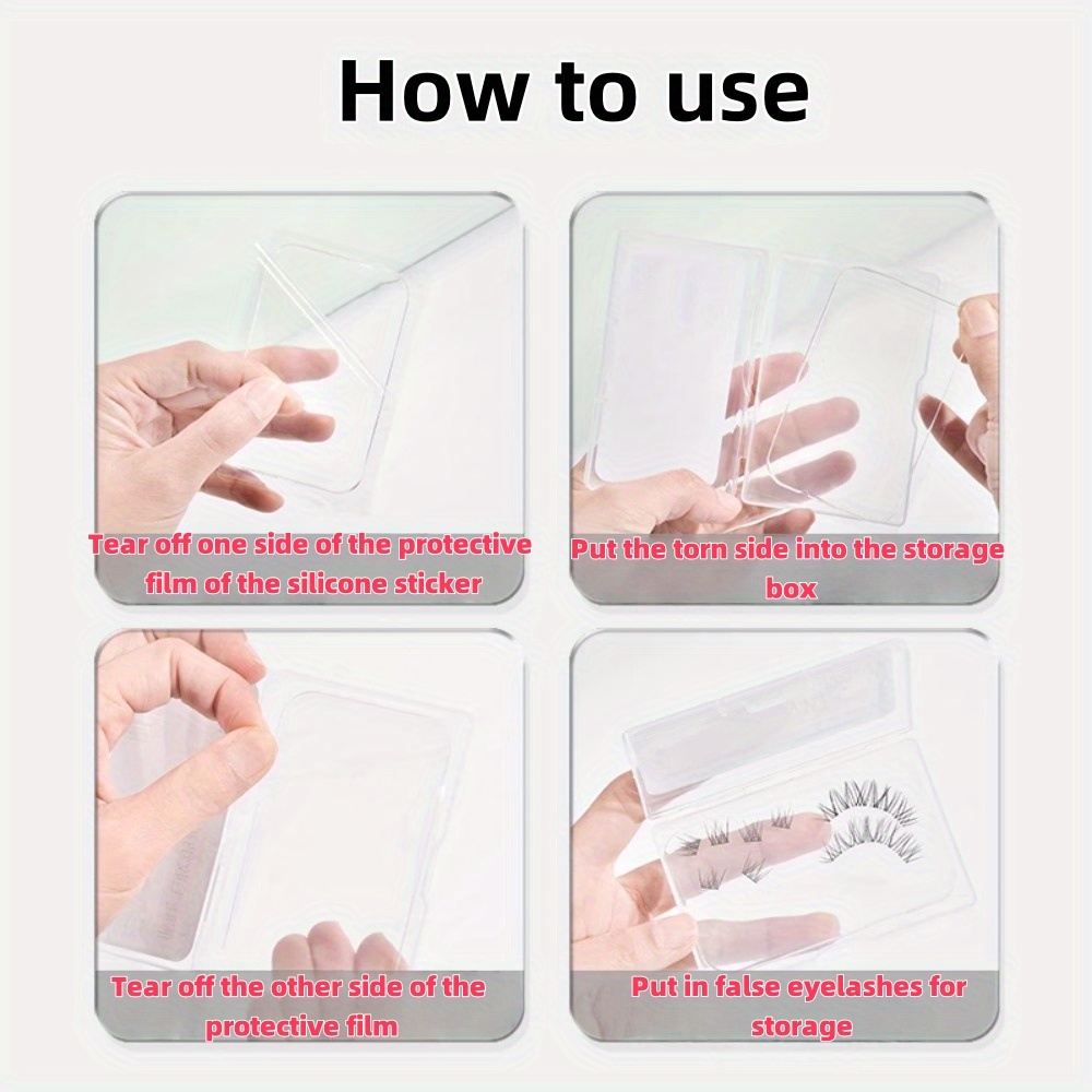 กล่องเก็บขนตาปลอมแบบพกพา กล่อง - Lash Tray Organizer บทวิจารณ์และราคา