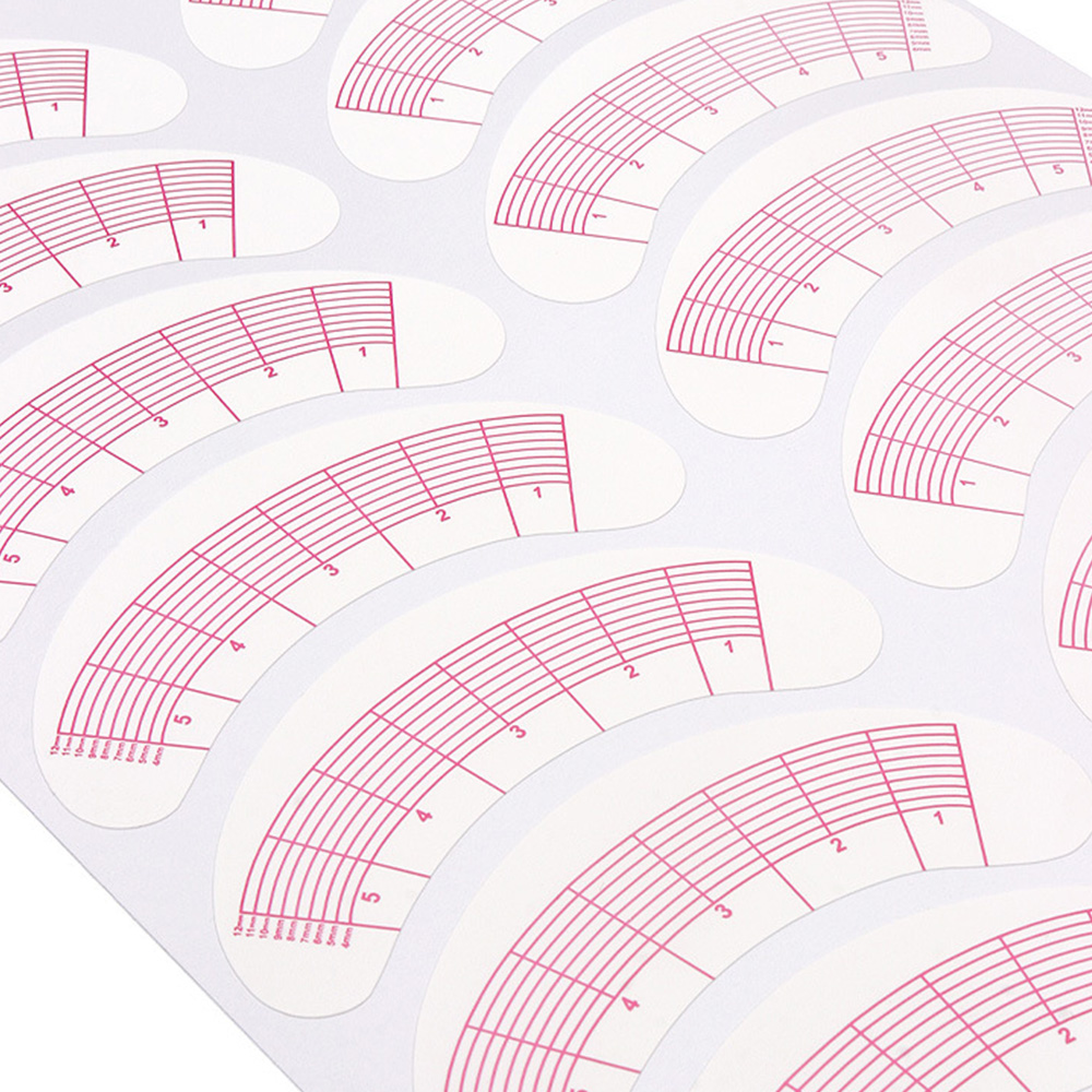 สติกเกอร์ติดขนตา 2/5 แพ็ค สำหร - Lash Mapping Sticker บทวิจารณ์และราคา