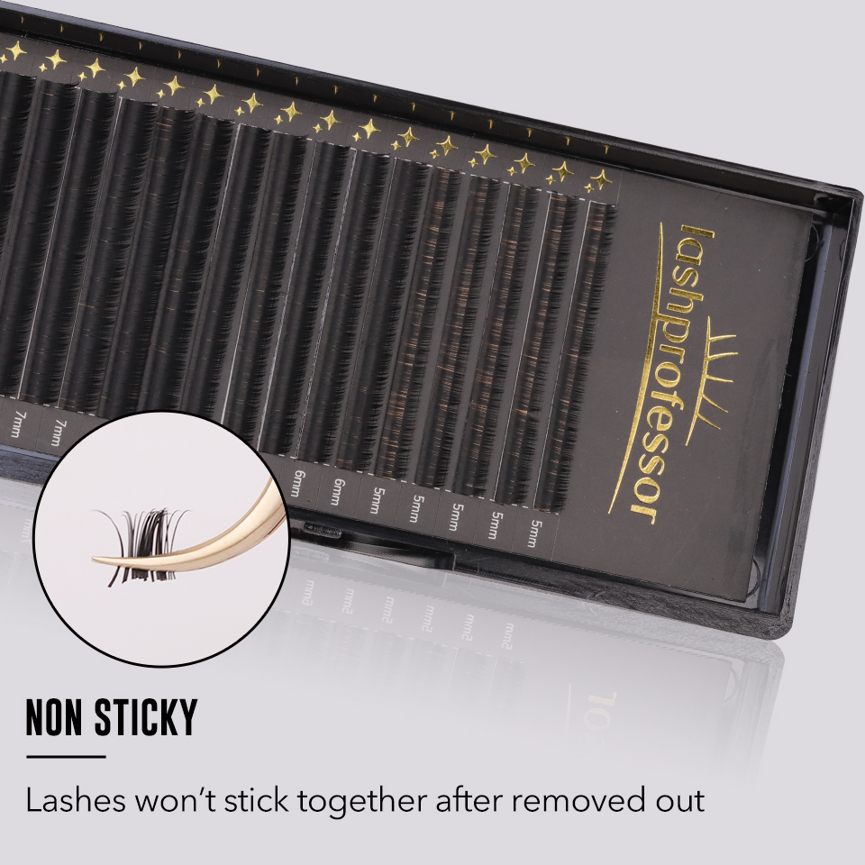 ขนตาปลอม Lashprofessor Faux Mi - Eyelash Extension Korea Natural บทวิจารณ์และราคา