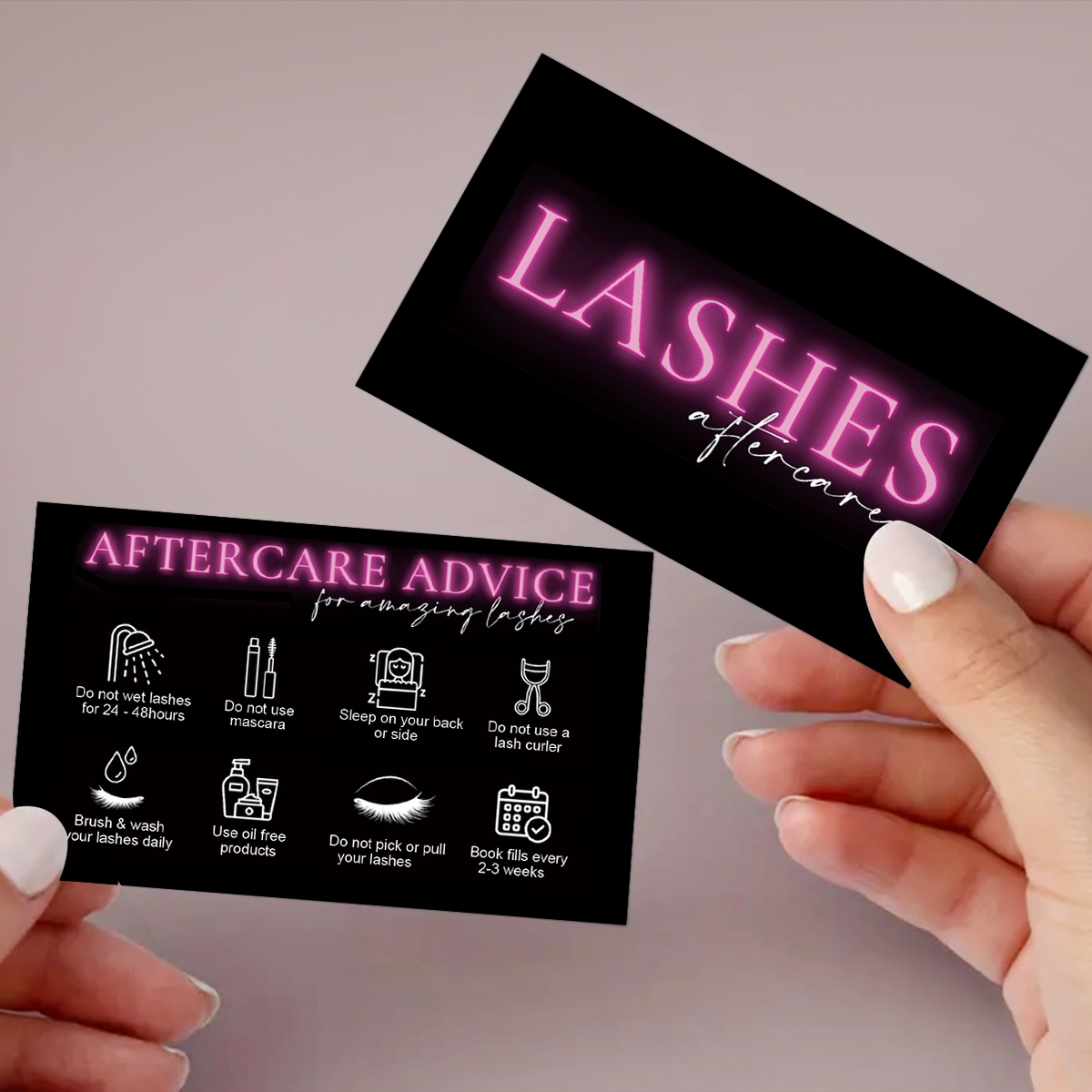 50pcs Black Eyelash Aftercare  - Eyelash Extension Aftercare บทวิจารณ์และราคา