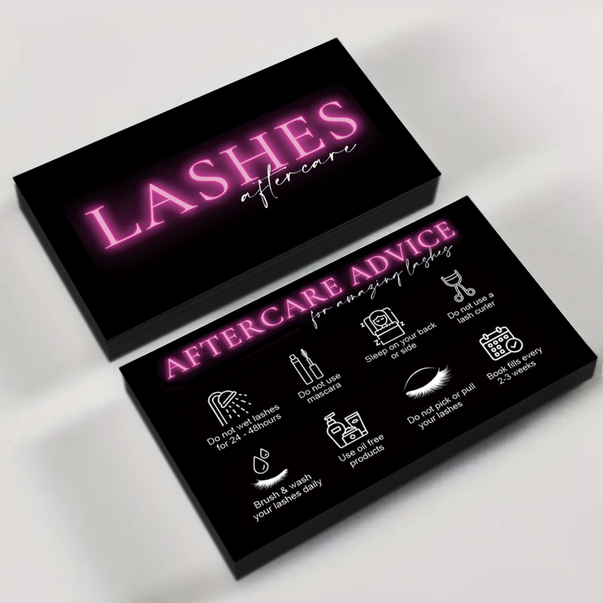50pcs Black Eyelash Aftercare  - Eyelash Extension Aftercare บทวิจารณ์และราคา
