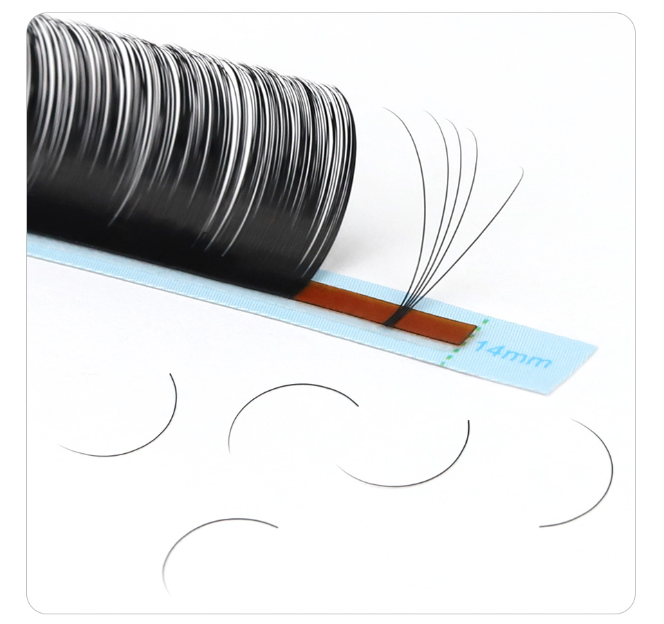 AGUUD J B C D ขนตาธรรมชาติรอบ  - Eyelash Extension Korea Natural บทวิจารณ์และราคา