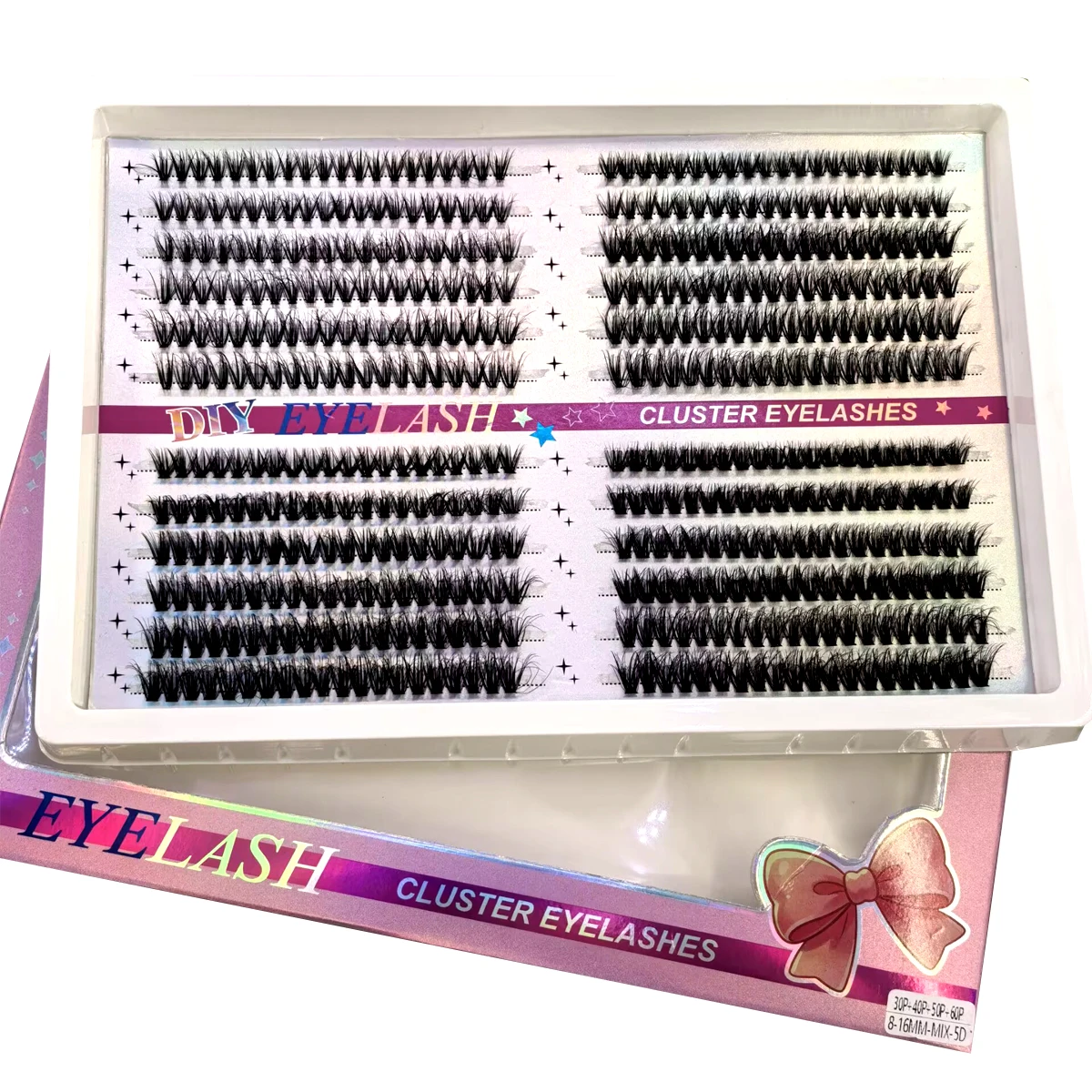 AMSDCN 30P-100P ขนตาปลอมแบบช่อ - Eyelash Extension Home Service บทวิจารณ์และราคา