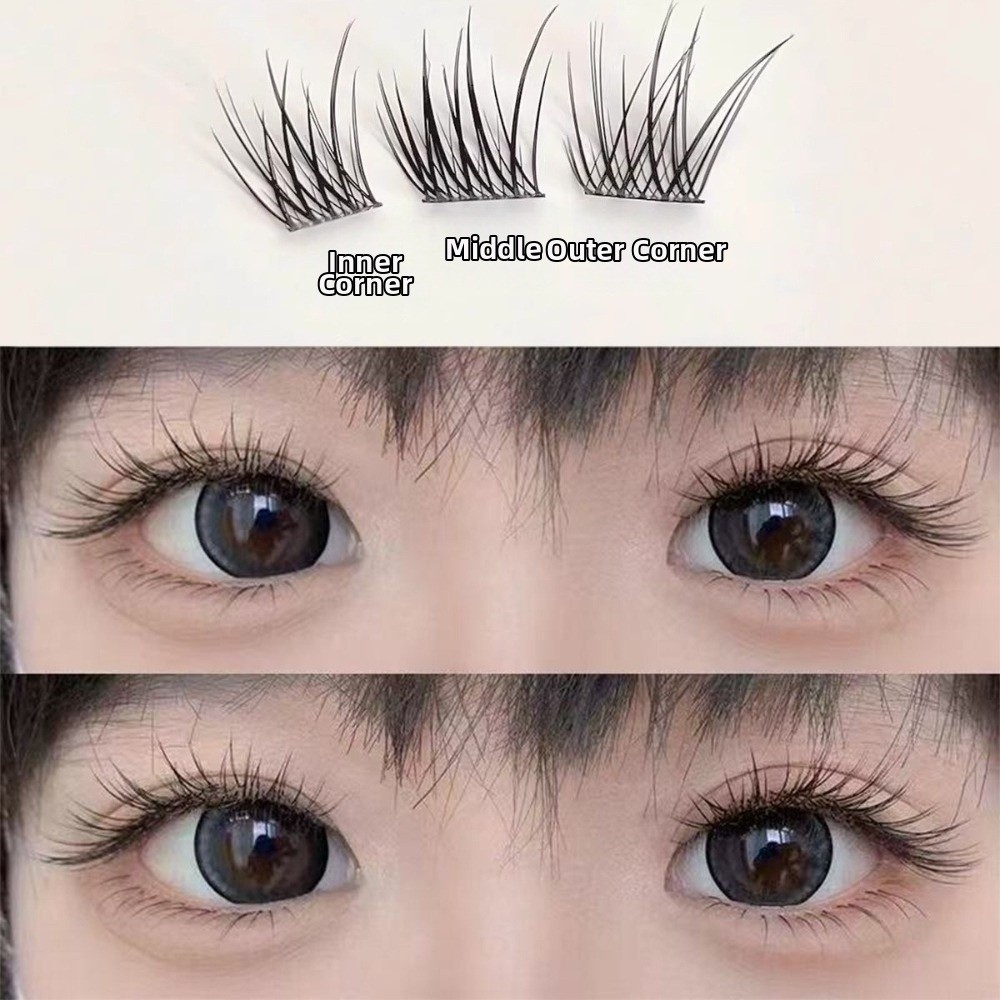 ขนตาปลอมแบบติดเองสีดำ 60 ช่อ ข - Eyelash Extension No 8 บทวิจารณ์และราคา
