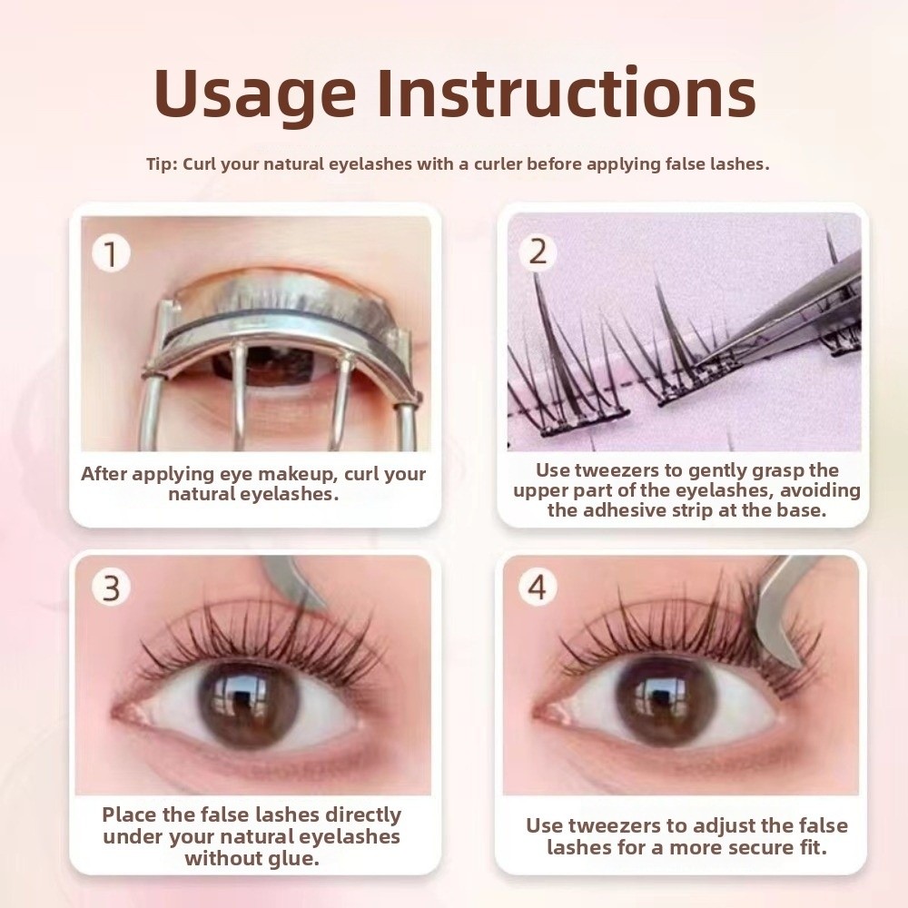 ขนตาปลอมแบบติดเองสีดำ 60 ช่อ ข - Eyelash Extension No 8 บทวิจารณ์และราคา