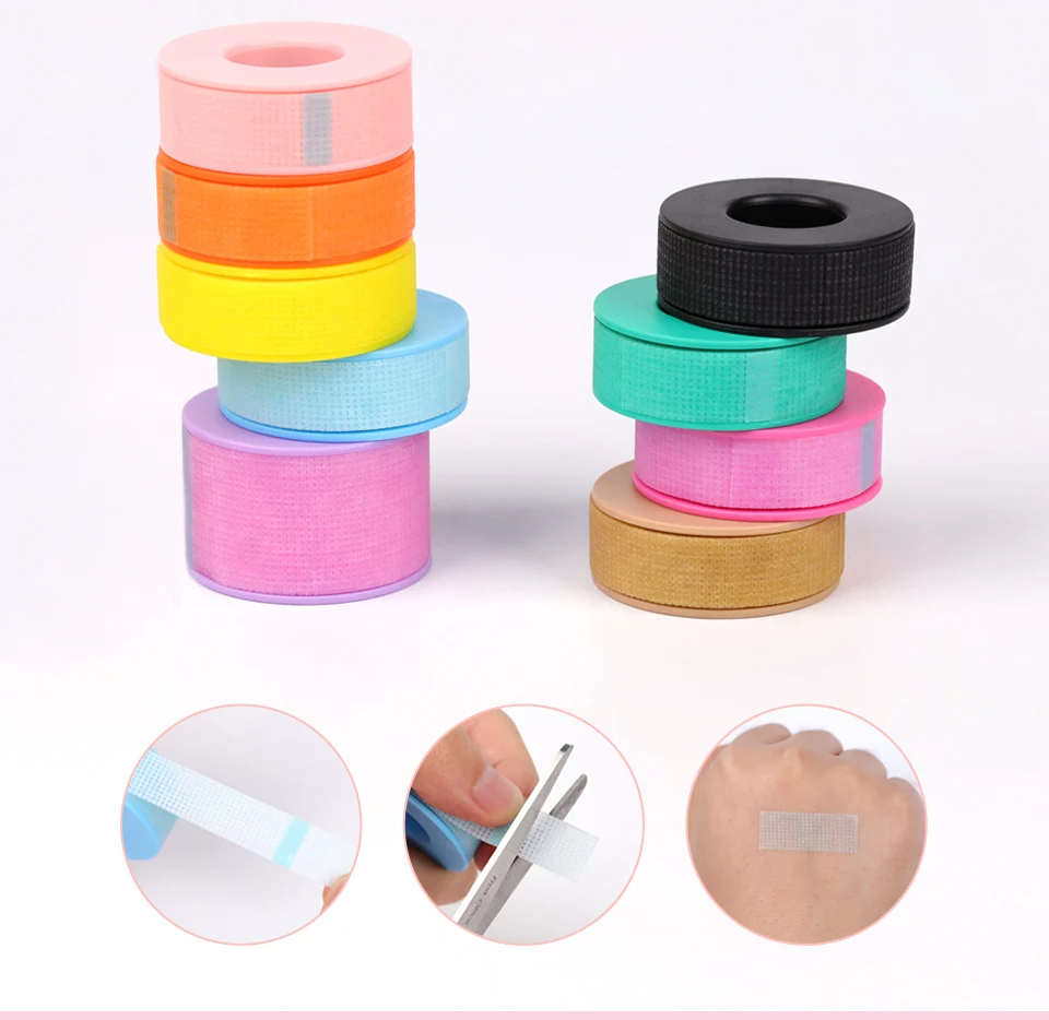 1/3/5/10PCSซิลิโคนเจลเทปสําหรั - Tape Breathable Lash บทวิจารณ์และราคา
