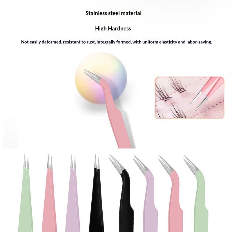 แหนบต่อขนตาสแตนเลสแบบใหม่ 1 ชิ - Eyelash Extension Home Service บทวิจารณ์และราคา