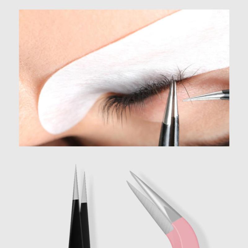 แหนบต่อขนตาสแตนเลสแบบใหม่ 1 ชิ - Eyelash Extension Home Service บทวิจารณ์และราคา