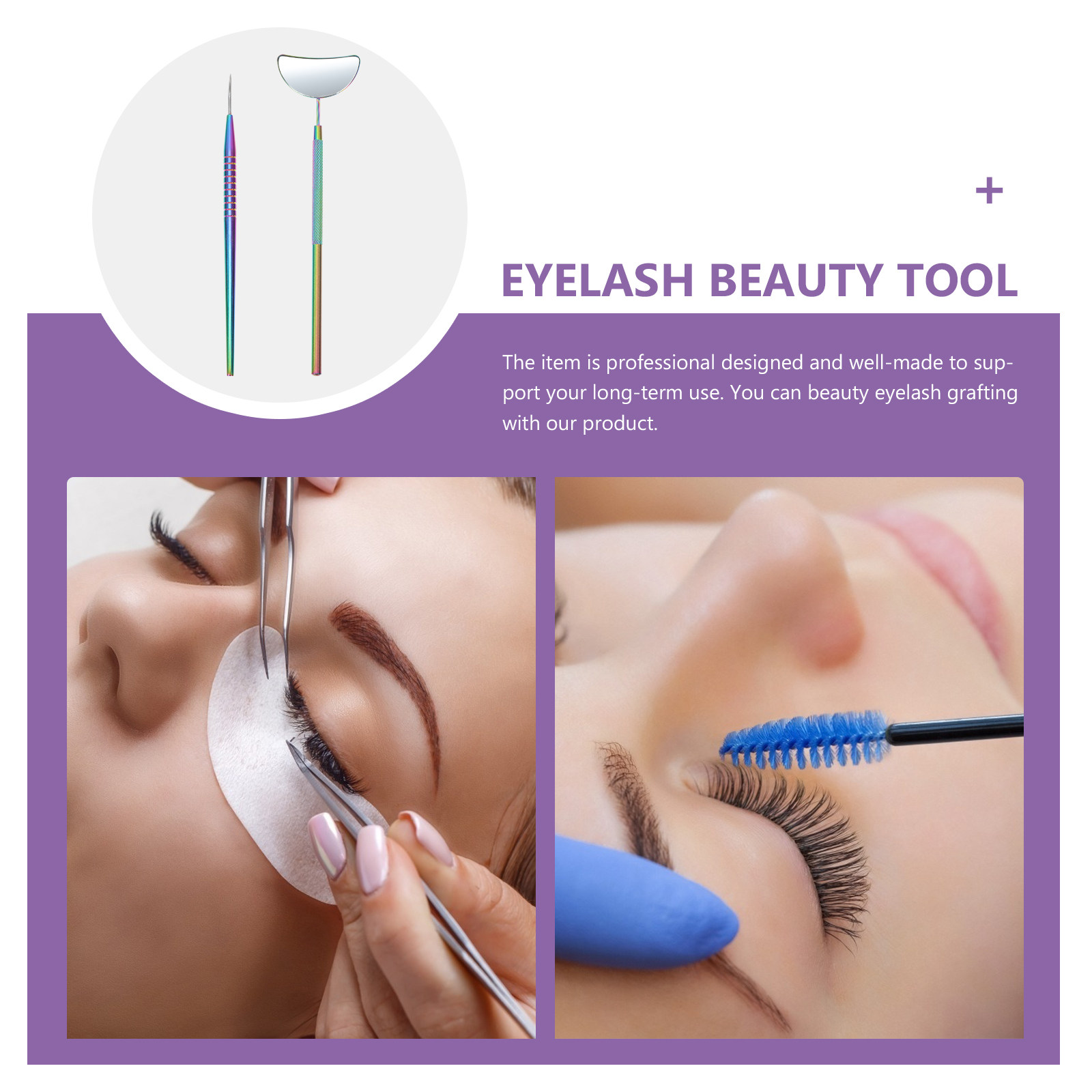 ชุดอุปกรณ์ช่วยต่อขนตา 1 ชุด พร - Eyelash Extension Is Safe บทวิจารณ์และราคา