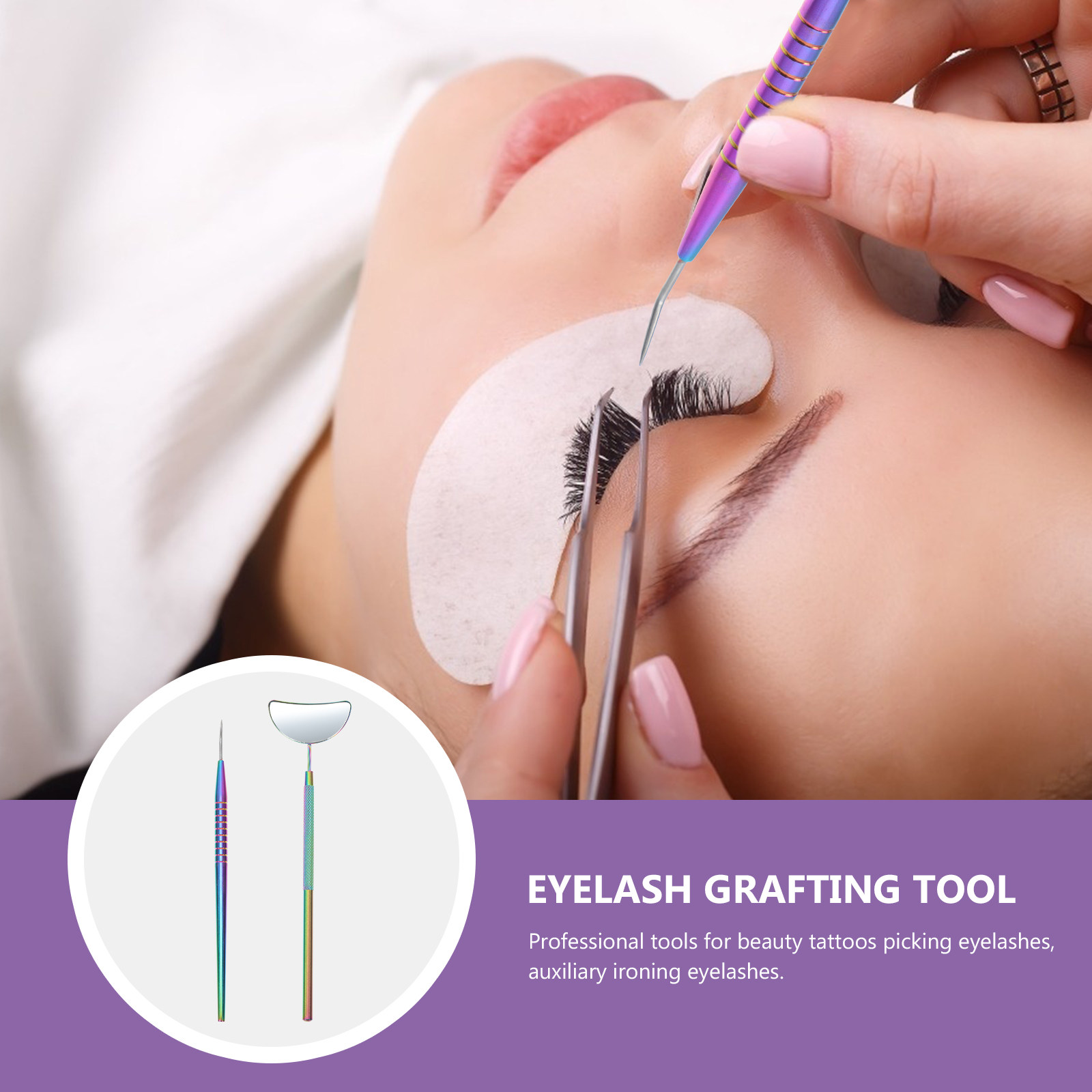 ชุดอุปกรณ์ช่วยต่อขนตา 1 ชุด พร - Eyelash Extension Is Safe บทวิจารณ์และราคา