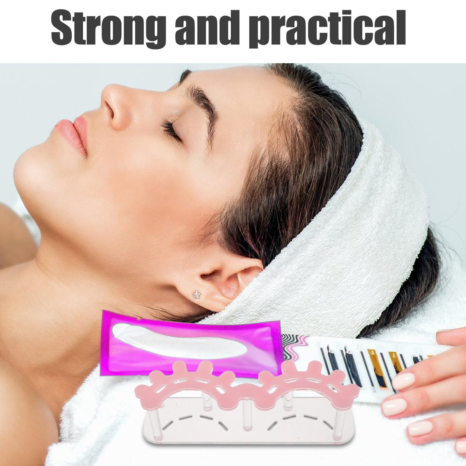 ที่วางแหนบต่อขนตาอะคริลิค 8 ช่ - Eyelash Extension No 8 บทวิจารณ์และราคา