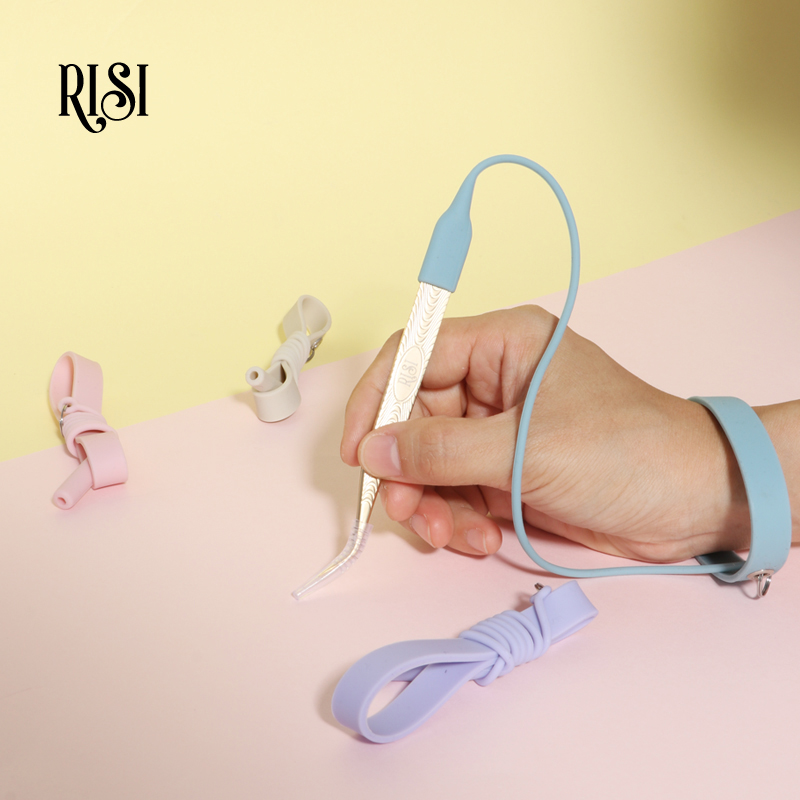คีมหนีบตัวต่อขนตาซิลิโคน rizi  - Eyelash Extension Guide บทวิจารณ์และราคา